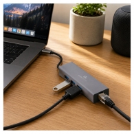 Адаптер USB Type-C - USB Type-A - Ethernet Cablexpert A-CMU3-LAN-01 thumbnav 6