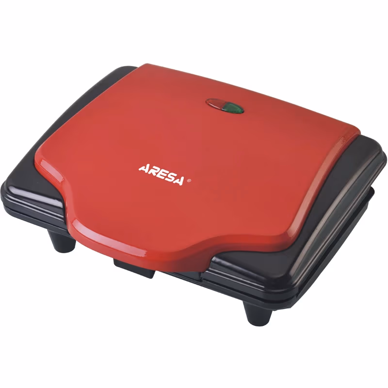 Waffle fier Aresa AR2801, 700 W, Rosu 