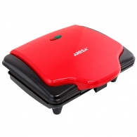 Waffle fier Aresa AR2801, 700 W, Rosu thumbnav 4
