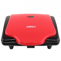Waffle fier Aresa AR2801, 700 W, Rosu thumbnav 5