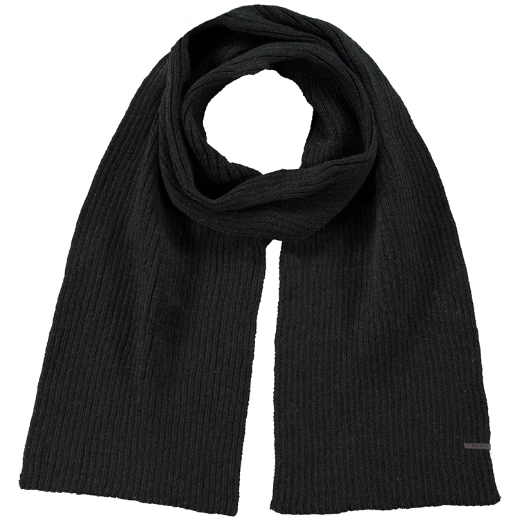 Шарф Barts Wilbert Scarf bm-3857-01 Черный photo 1 Шарф Barts Wilbert Scarf bm-3857-01 Черный photo 1