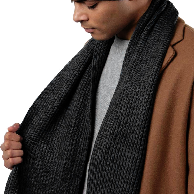 Шарф Barts Wilbert Scarf bm-3857-01 Черный photo 2
