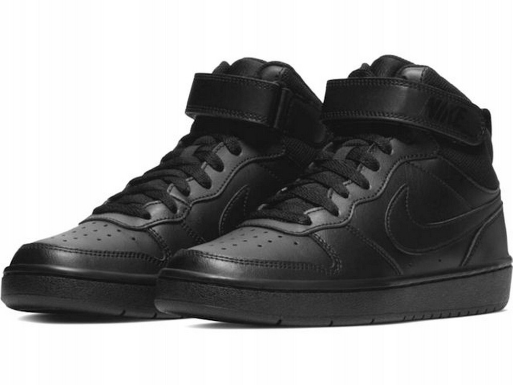 Кроссовки Nike COURT BOROUGH MID 2 GS / Мужской / 36 / Черный photo 2