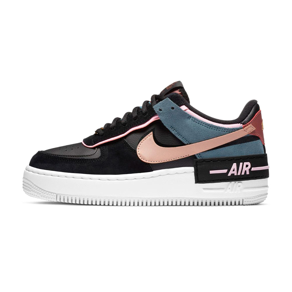 Incaltaminte Sport Nike W AF1 SHADOW RTL pt Femei / 37.5 / Negru-roz photo 1