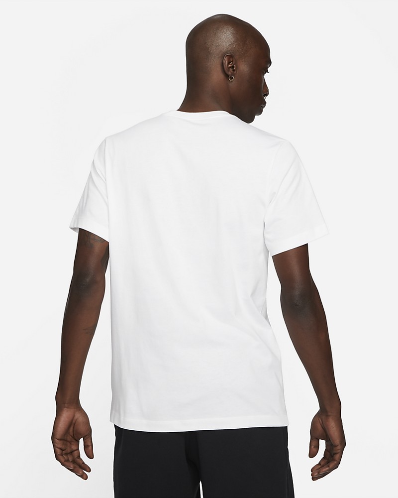 Tricou bărbătesc Nike M J JUMPMAN AIR HBR SS CREW L Alb photo 2