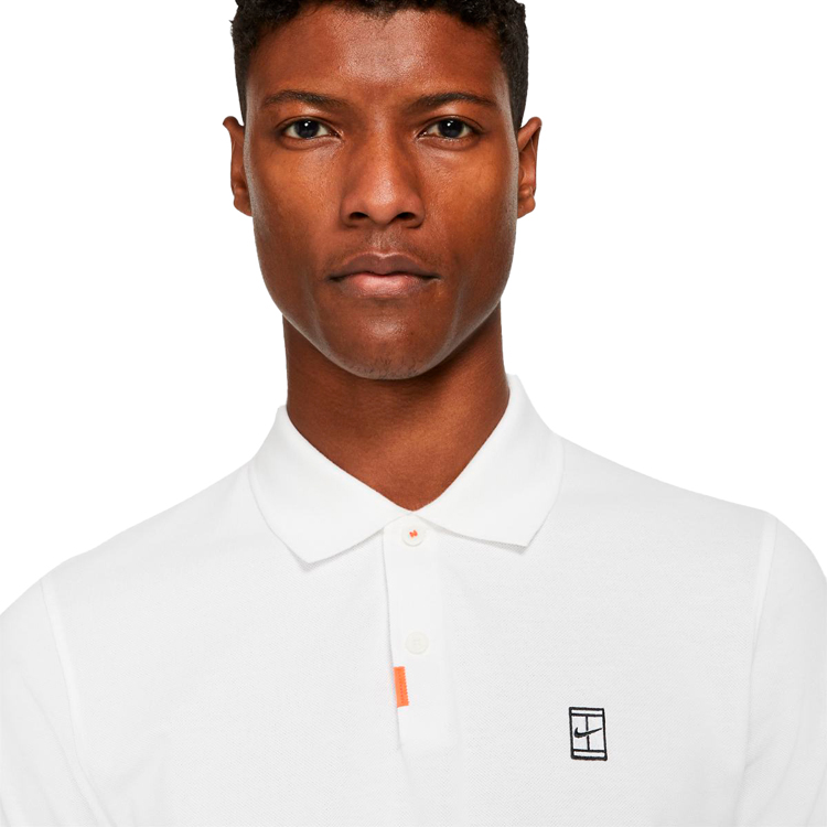 Мужские Поло Nike THE POLO SLAM SLIM L Белый photo 6