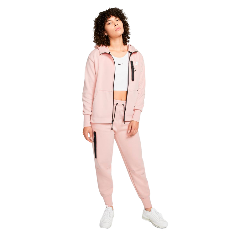 Pantaloni Nike W NSW TCH FLC PANT L Roz Femei photo 2