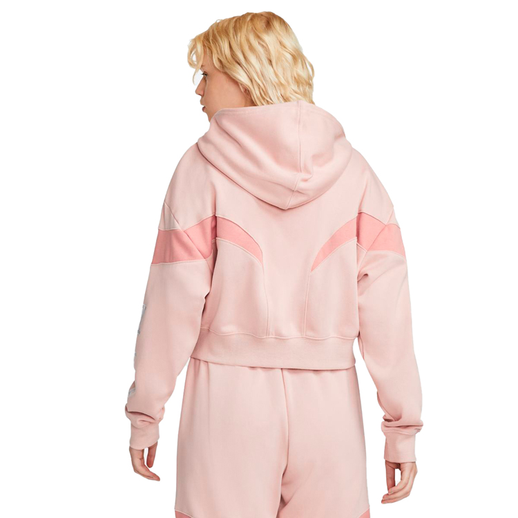 Hanorac Nike W NSW AIR FLC GX FZ HOODIE M Roz Femei photo 5
