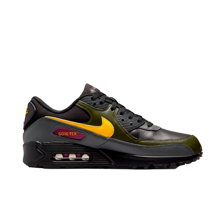 Кроссовки Nike AIR MAX 90 GTX / Мужской / 43 / Черный/хаки photo 3