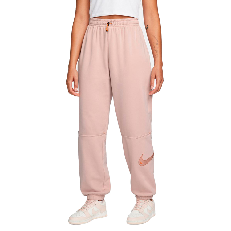 Брюки Nike W NSW SWSH FLC HR JOGGER S Розовый Женский photo 2