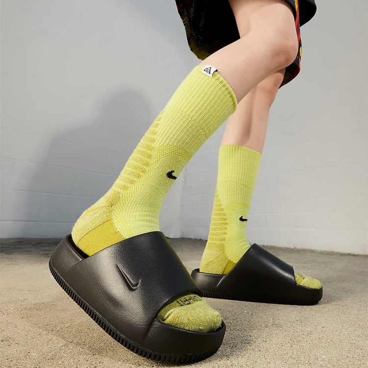 Slapi Nike W CALM SLIDE pt Femei / 42 / Negru photo 5