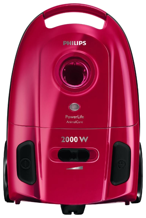 Пылесос с мешком Philips FC8455/01 / 2000Вт / Красный photo 1 Пылесос с мешком Philips FC8455/01 / 2000Вт / Красный photo 1