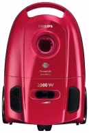 Пылесос с мешком Philips FC 8455, 2000 Вт, 83 дБ, Красный