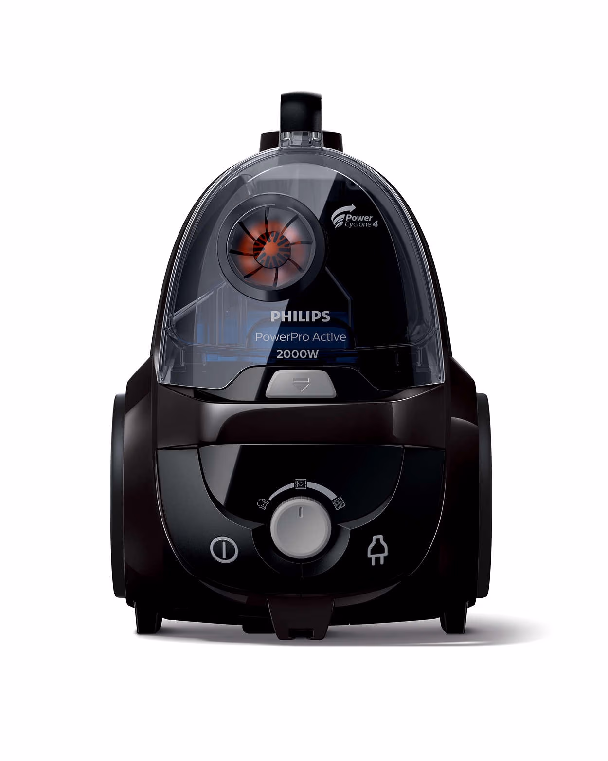 Aspirator cu container Philips FC8670/01, 2000 W, 80 dB, Negru 