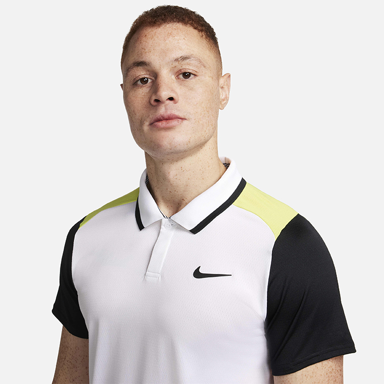 Мужские Поло Nike M NKCT DF ADVTG POLO XL Белый/Черный photo 7