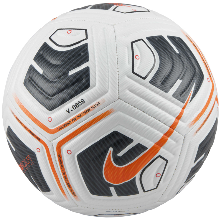 Minge fotbal Nike FZ7540-101 / Marimea 5 / Alb-oranj photo 2
