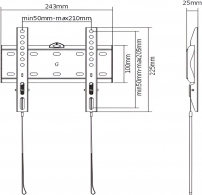 Suport TV Gembird WM-42F-01 thumbnav 2