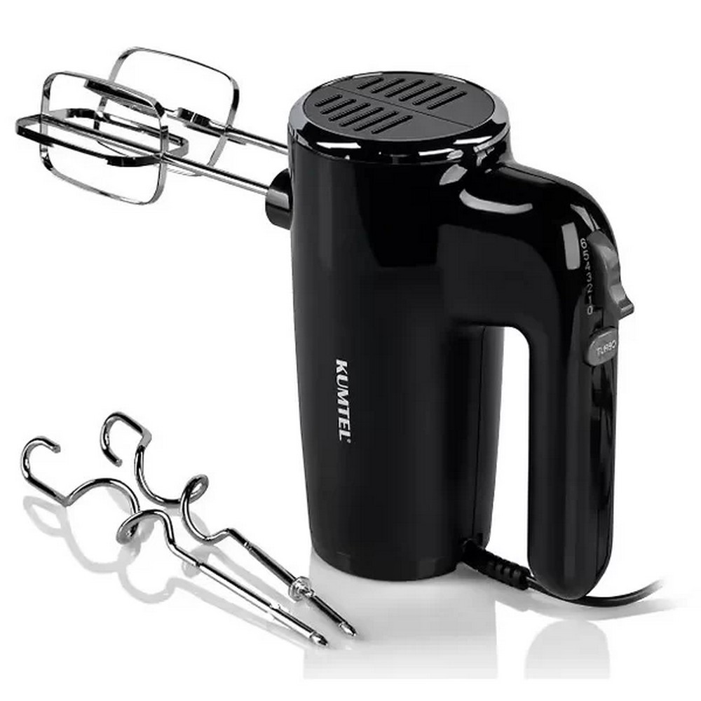 Mixer De mana Kumtel HHM01 / 6 viteze / Negru photo 3