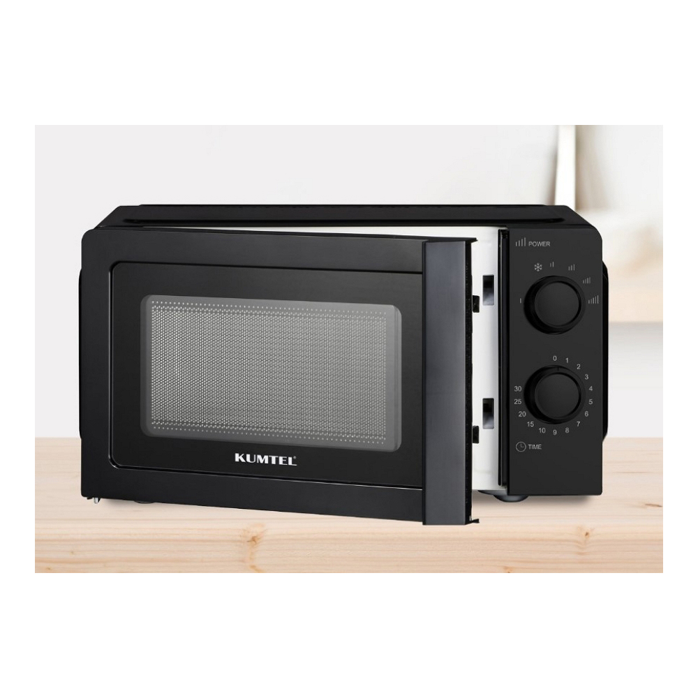 Микроволновая печь Kumtel HM01 700 Вт / 20 л / Черный photo 4