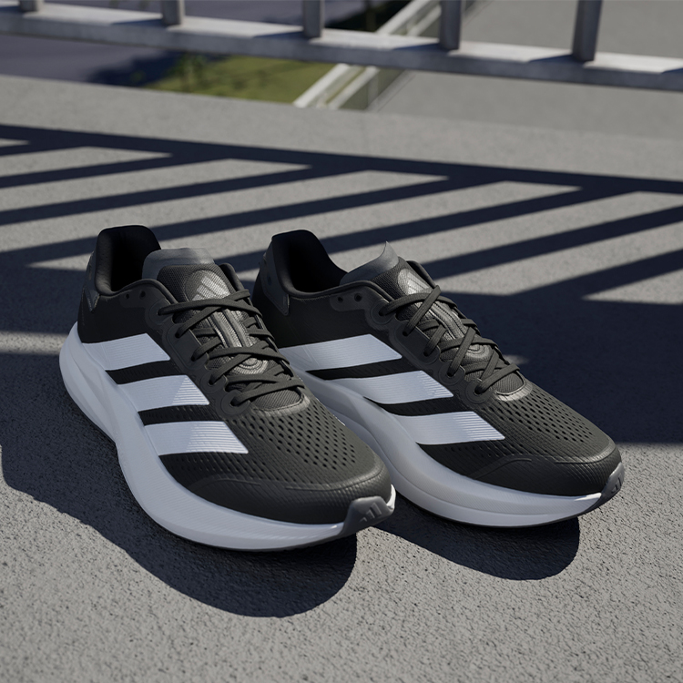 Incaltaminte Sport Adidas DURAMO SPEED 2 M pt Barbati / 40.5 / Negru photo 5