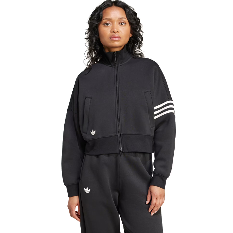 Hanorac Adidas NEUCL TRACKTOP XXS Negru Femei photo 3