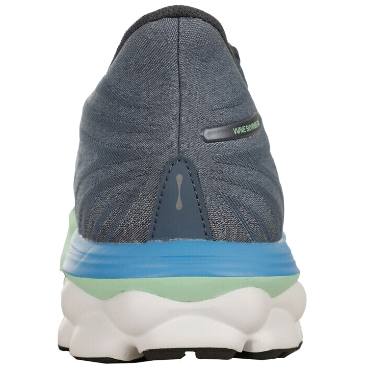 Кроссовки Mizuno WAVE SKYRISE 6 / Мужской / 44.5 / Серый/Белый/Зеленый photo 4
