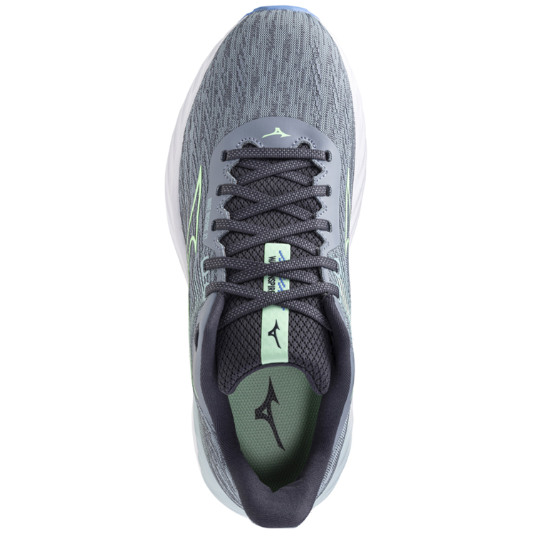 Кроссовки Mizuno WAVE INSPIRE 21 / Мужской / 42 / Серый/Зеленый/Синий photo 4