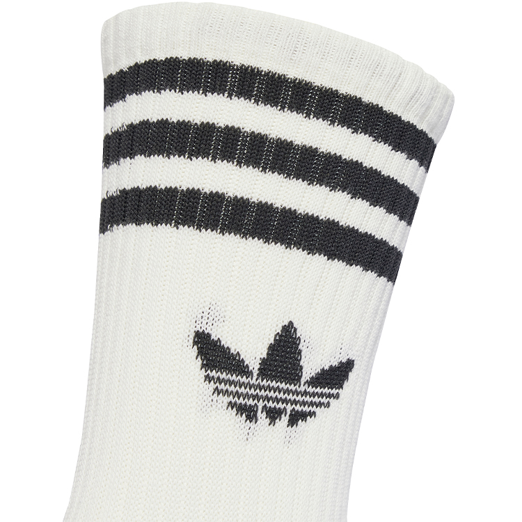 Носки Унисекс Adidas 3S CREW S 3P XL Белый photo 2