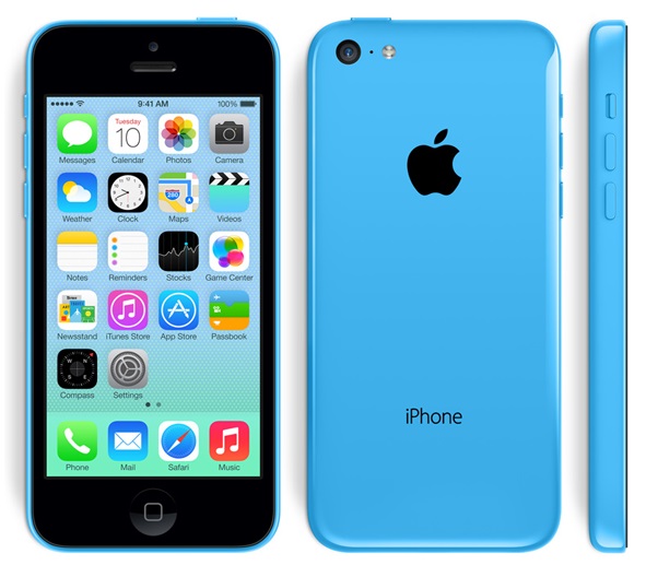 Smartphone Apple iPhone 5C / '' / 1 GB / 16 GB / Albastru deschis photo 1