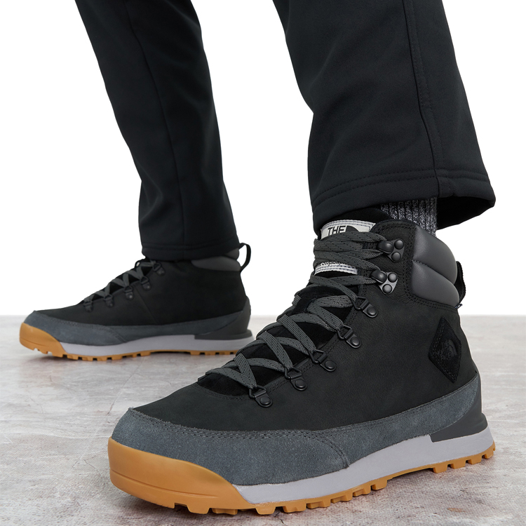 Ghete The North Face M BACK-TO-BERKELEY IV LEATHER WP pt Barbati / 43 / Negru photo 6