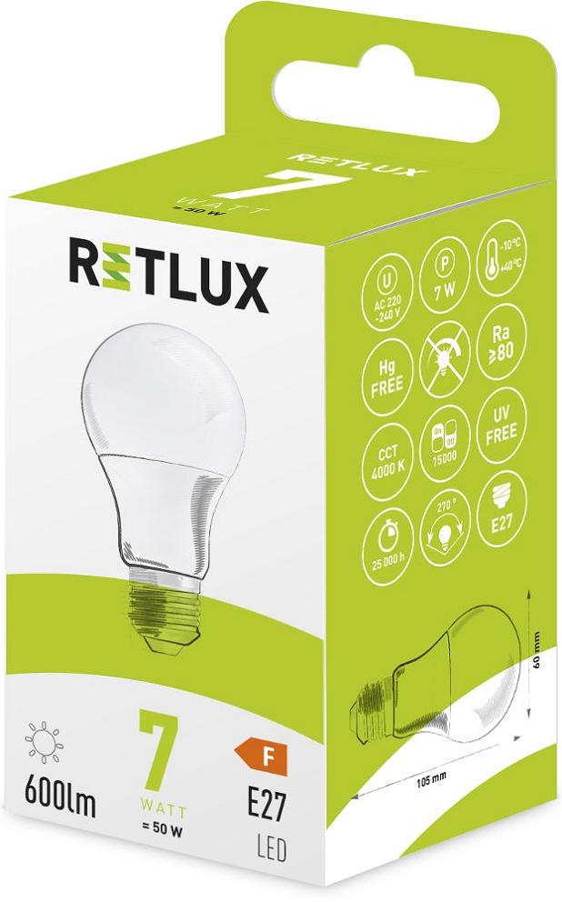 Светодиодная лампа Retlux RLL401 photo 2