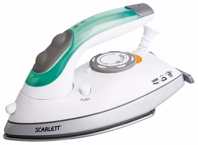 Утюг Scarlett SC-SI30T01, 350 мл, Белый/Зеленый 