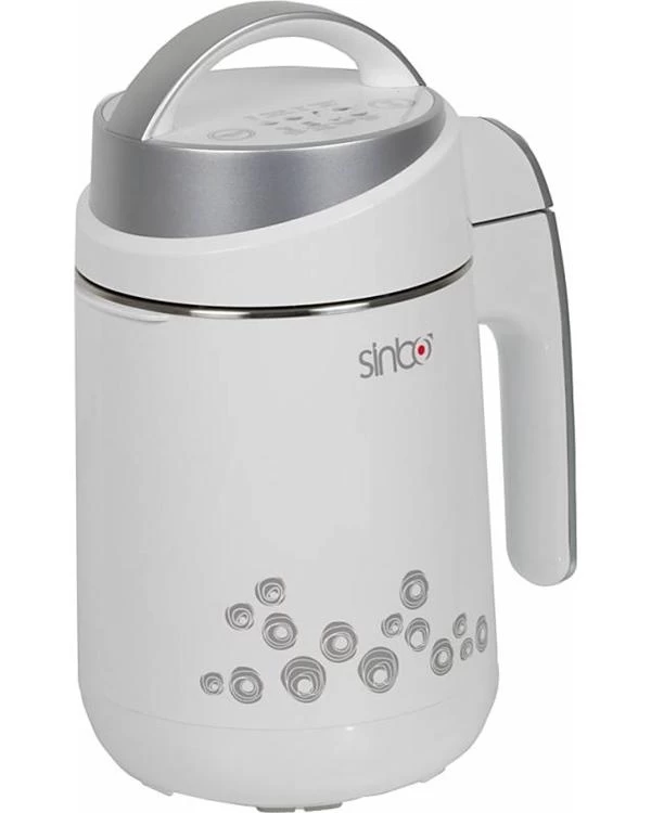 Мультиварка-супница Sinbo SSPM7201, 1000 Вт, 8 программ, Серебристый с белым