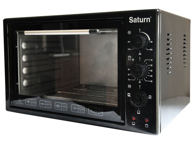 Cuptor electric Saturn STEC3801, 42 l, 1500 W, Negru photo 