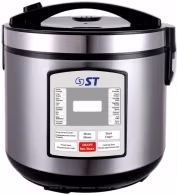 Мультиварка Saturn STMC9301, 700 Вт, 16 программ, Серебристый с чёрным