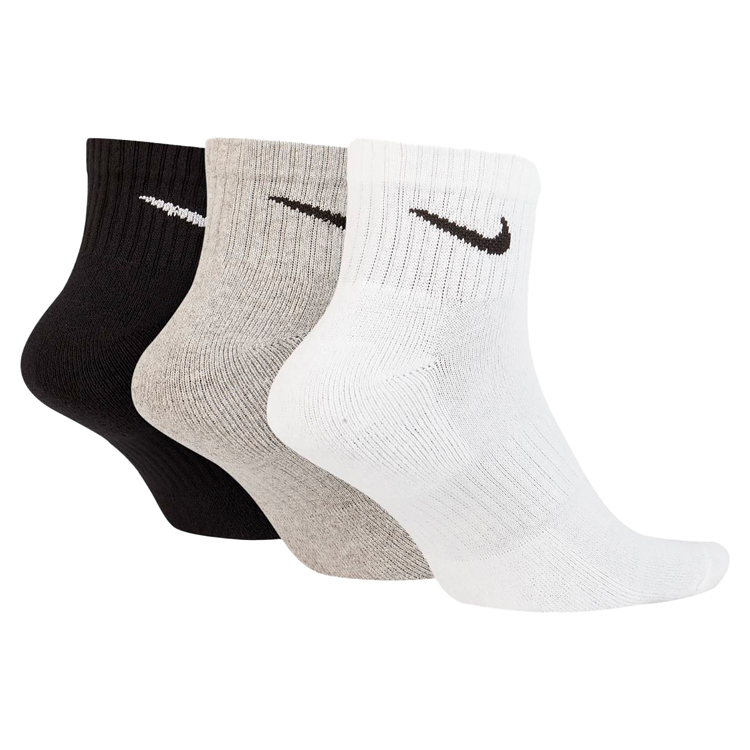Носки Унисекс Nike U NK EVERYDAY CUSH ANKLE 3PR L Pазноцветный photo 2