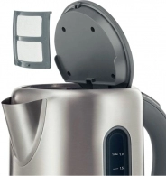 Чайник электрический Bosch TWK7901, 1.7 л, 2200 Вт, Серебристый