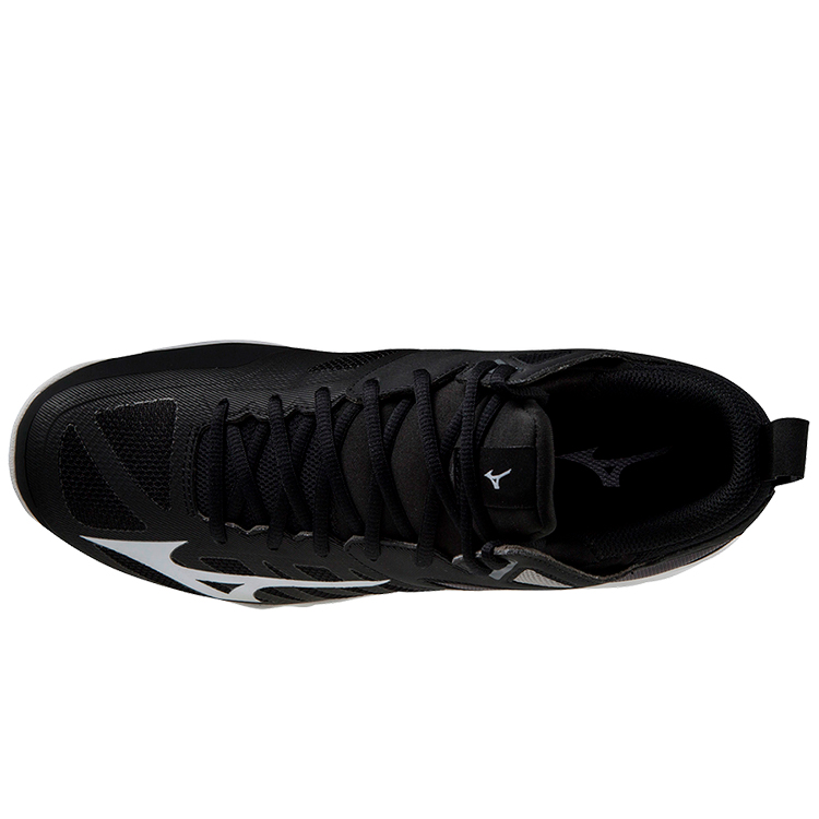 Кроссовки Mizuno WAVE DIMENSION MID / Мужской / 44.5 / Черный/Белый photo 2