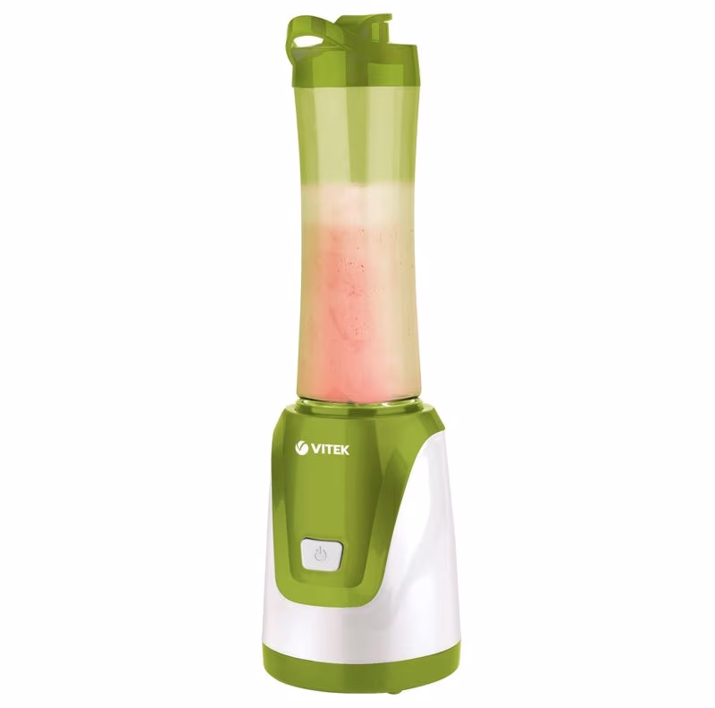 Blender pentru smoothie Vitek VT-8501, 1 trepte viteza, Verde 