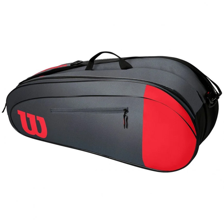 Geanta tenis Wilson Team WR8009803001 Gri-rosu photo 2