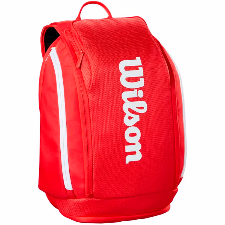 Рюкзак теннисный Wilson SUPER TOUR WILSON RED BACKPACK