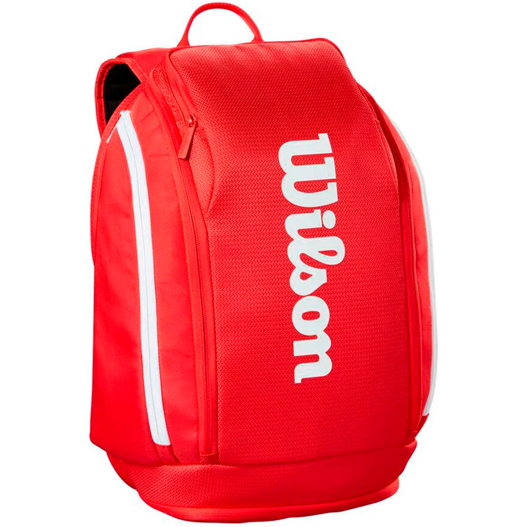 Rucsac tenis Wilson SUPER TOUR WILSON RED BACKPACK