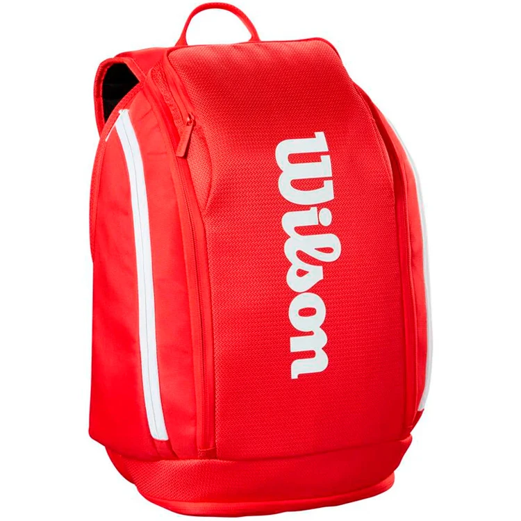 Rucsac tenis Wilson SUPER TOUR WILSON RED BACKPACK