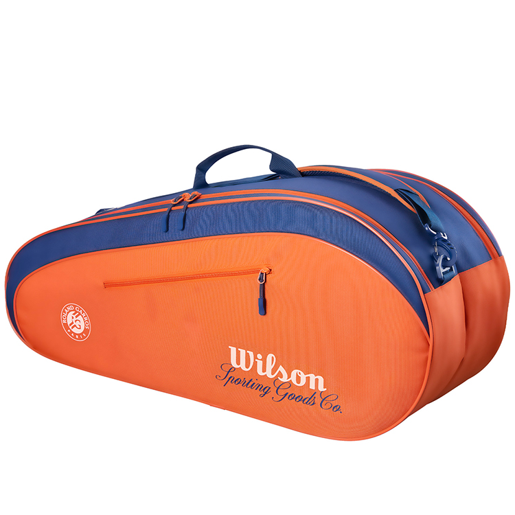 Сумка теннисная Wilson ROLAND GARROS 2026 TEAM 6PK RACKET BAG photo 1 Сумка теннисная Wilson ROLAND GARROS 2026 TEAM 6PK RACKET BAG photo 1