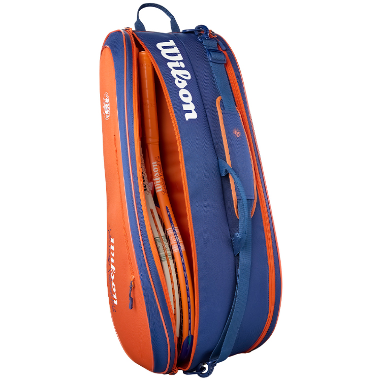 Сумка теннисная Wilson ROLAND GARROS 2026 TEAM 6PK RACKET BAG photo 5