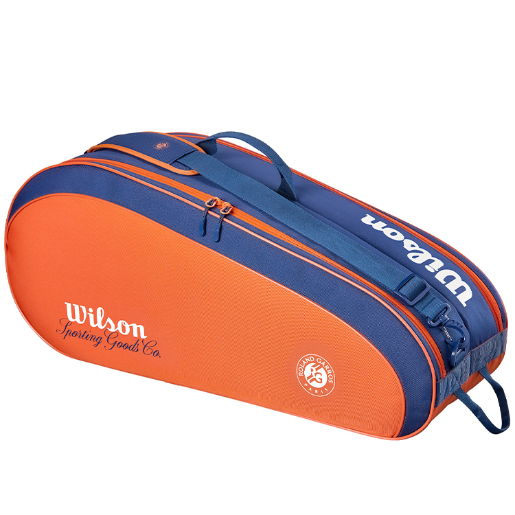 Сумка теннисная Wilson ROLAND GARROS 2026 TEAM 6PK RACKET BAG photo 6