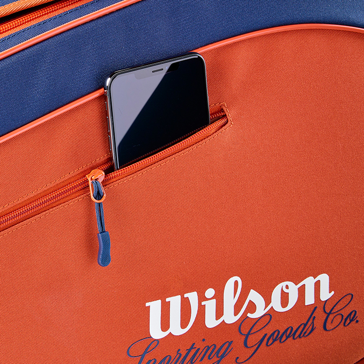 Сумка теннисная Wilson ROLAND GARROS 2026 TEAM 6PK RACKET BAG photo 7