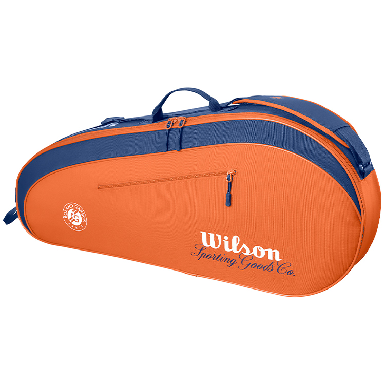 Сумка теннисная Wilson ROLAND GARROS 2026 TEAM 3PK RACKET BAG photo 6