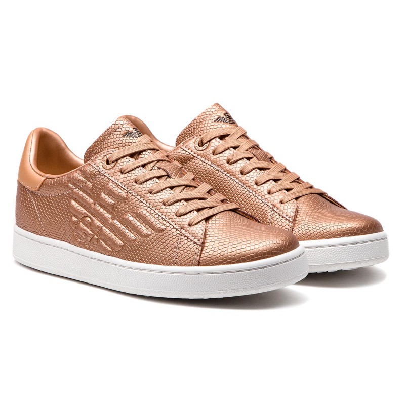 Кроссовки EA7 EMPORIO ARMANI Classic Reptile U / Женский / 38.5 / Черный photo 4