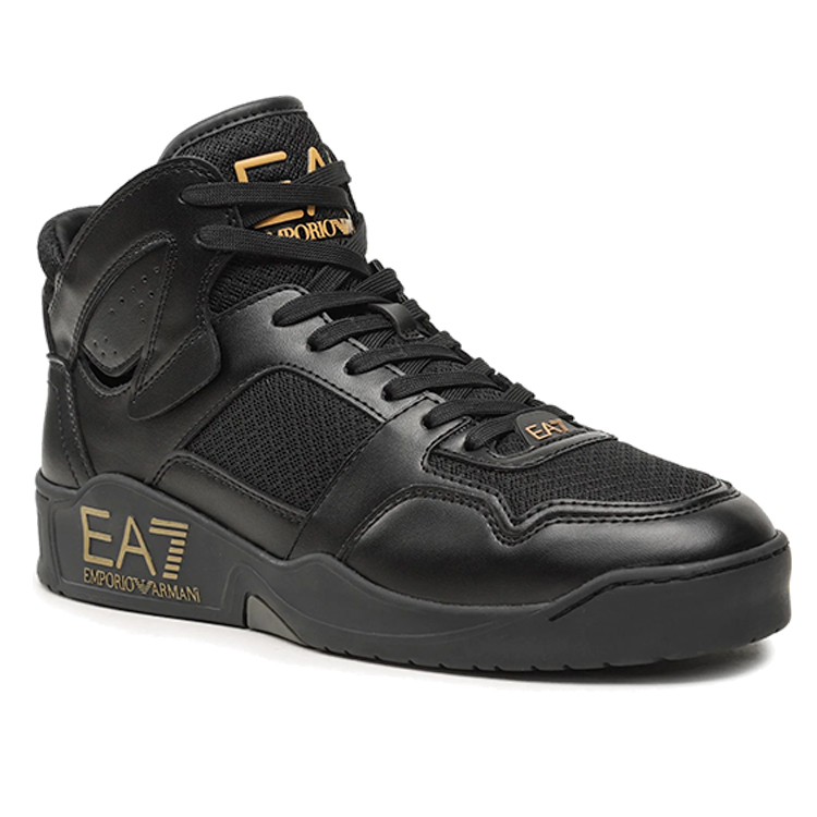 Кроссовки EA7 EMPORIO ARMANI BASKED MID / Мужской / 37.5 / Черный photo 4